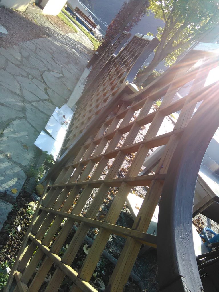 Recinzione in legno